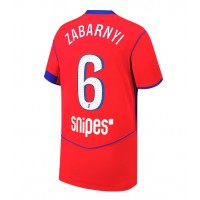 Camiseta Paris Saint-Germain Illia Zabarnyi #6 Tercera Equipación Replica 2025-26 mangas cortas